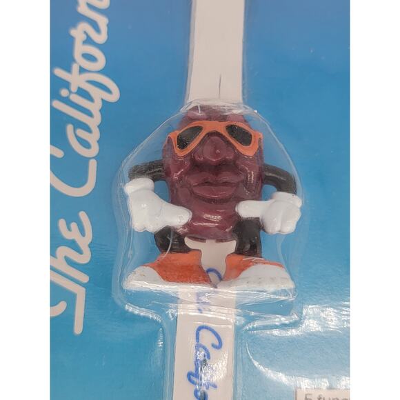 VINTAGE 1988 CALIFORNIA RAISINS Electronic LCD Quartz Watch - NELSONIC - RARE! - Picture 1 of 3
